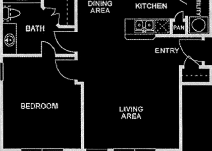 1 Bedroom, Franklin Apts Rental in Houston for $1,032 - Photo 1