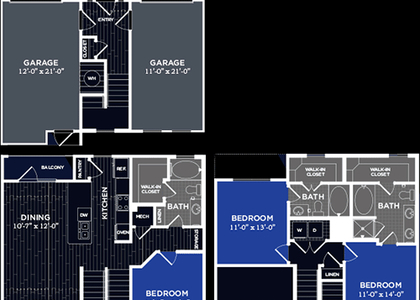 3 Bedrooms, Grogan's Mill Rental in Houston for $2,447 - Photo 1