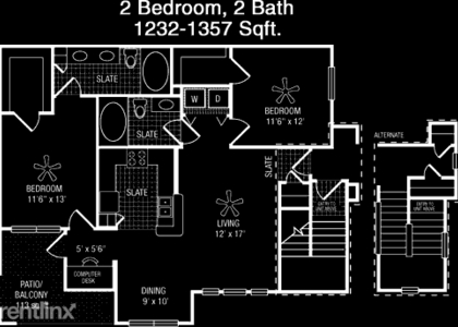 2 Bedrooms, Far West Side Rental in San Antonio, TX for $1,317 - Photo 1