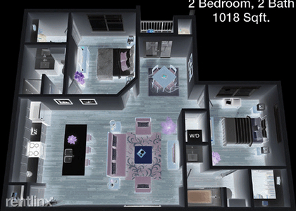 2 Bedrooms, Far West Side Rental in San Antonio, TX for $1,380 - Photo 1