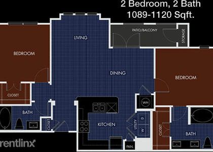 2 Bedrooms, Far West Side Rental in San Antonio, TX for $1,500 - Photo 1