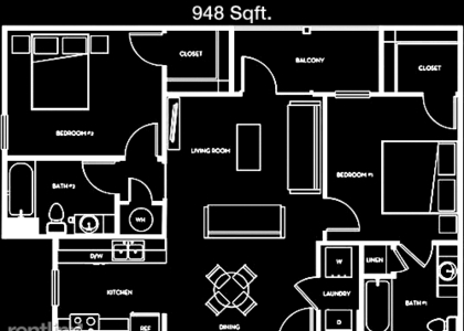 2 Bedrooms, Converse Rental in San Antonio, TX for $1,263 - Photo 1