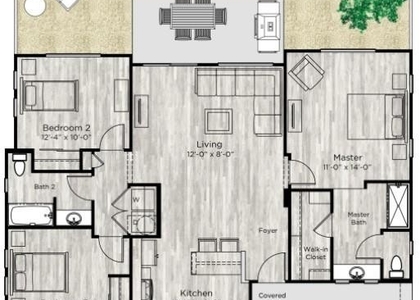 3 Bedrooms, Justin-Roanoke Rental in Denton-Lewisville, TX for $2,526 - Photo 1