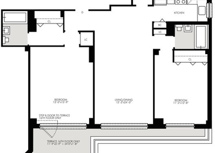 2 Bedrooms, Kips Bay Rental in NYC for $6,470 - Photo 1