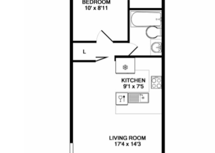 1 Bedroom, Central Dallas Rental in Dallas for $1,010 - Photo 1