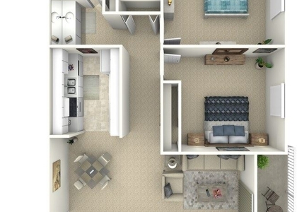 2 Bedrooms, Fulton Rental in Atlanta, GA for $900 - Photo 1