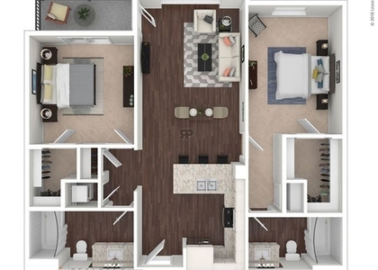 2 Bedrooms, Metro East Rental in Los Angeles, CA for $2,850 - Photo 1