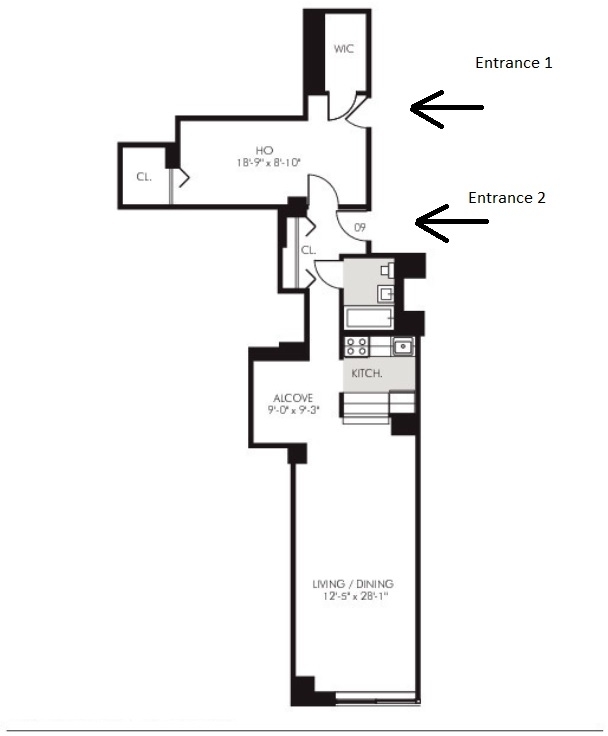 45 wall st Flex 2 Bed - Photo 11