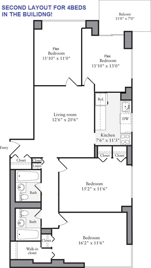 East 40th - POOL/GYM/ROOF - Photo 11