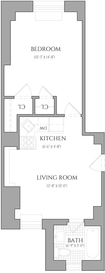 1 Bedroom Apart on the UWS Part-Time Doorman, Laundry in Building and Fitness Center - Photo 5