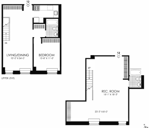  Duplex at 9th Ave & W 53rd St. - Photo 4
