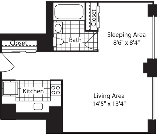 Copy of 600 Washington Street, Unit 410 - Photo 0