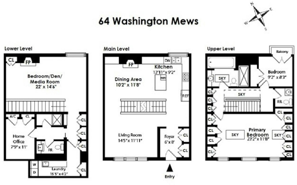 64 Washington Mews - Photo 19