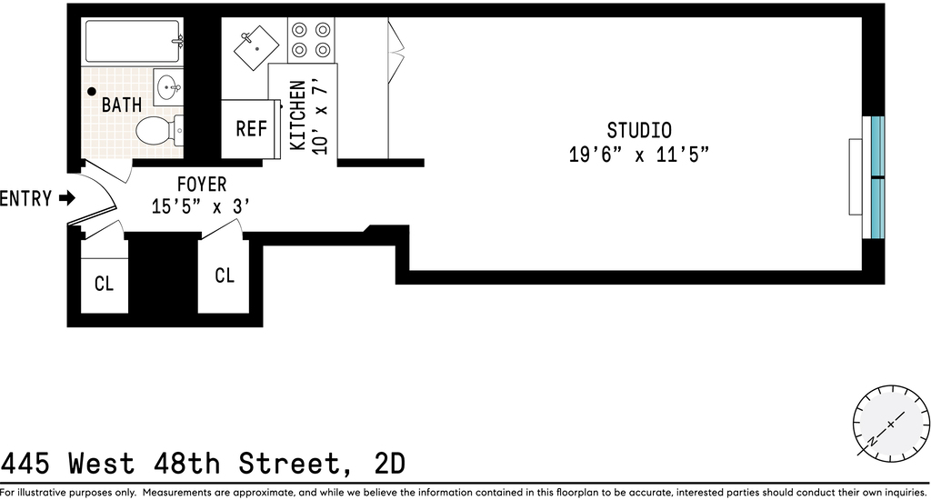 445 W 48th St - Photo 16
