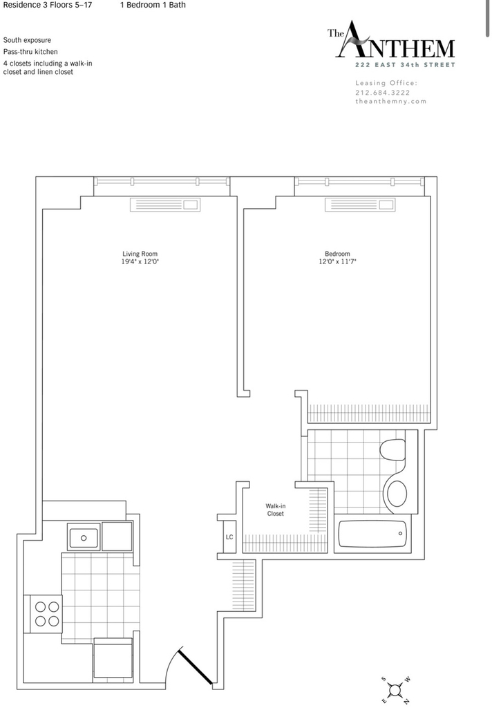 222 East 34th Street, Unit 903 - Photo 5