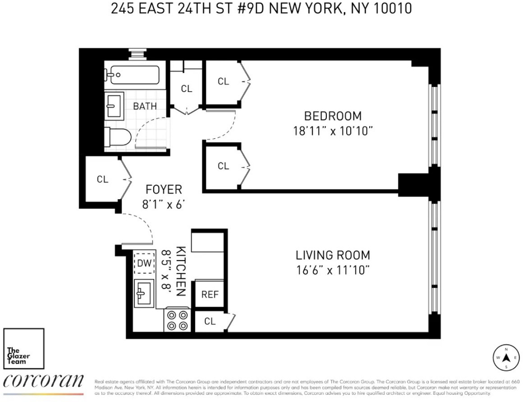 245 East 24th Street, Unit 9d - Photo 6