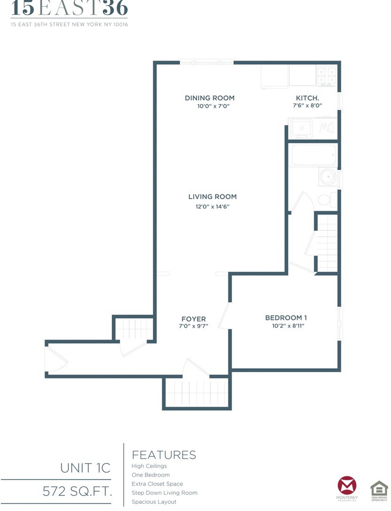 15 East 36th Street, Unit 1c - Photo 8