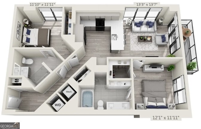 1400 W Peachtree Street - Photo 19