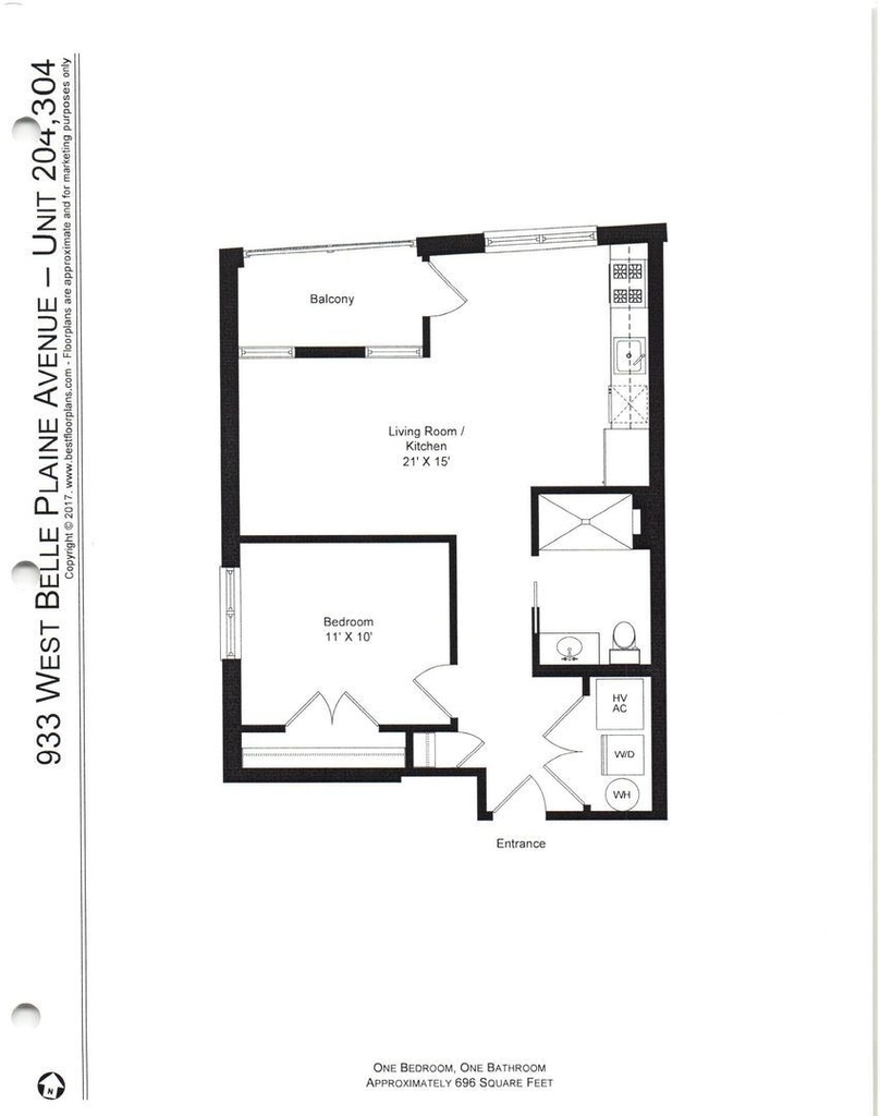 933 W Belle Plaine Avenue - Photo 7