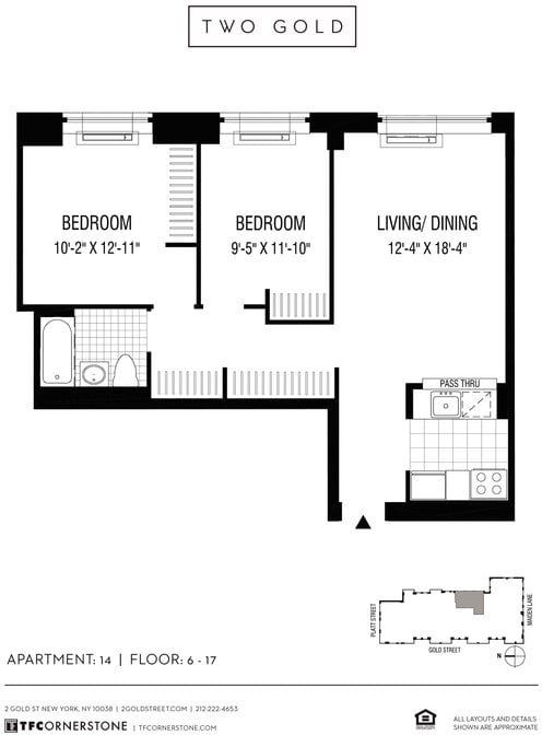 2 Gold Street, Unit 1714 - Photo 8