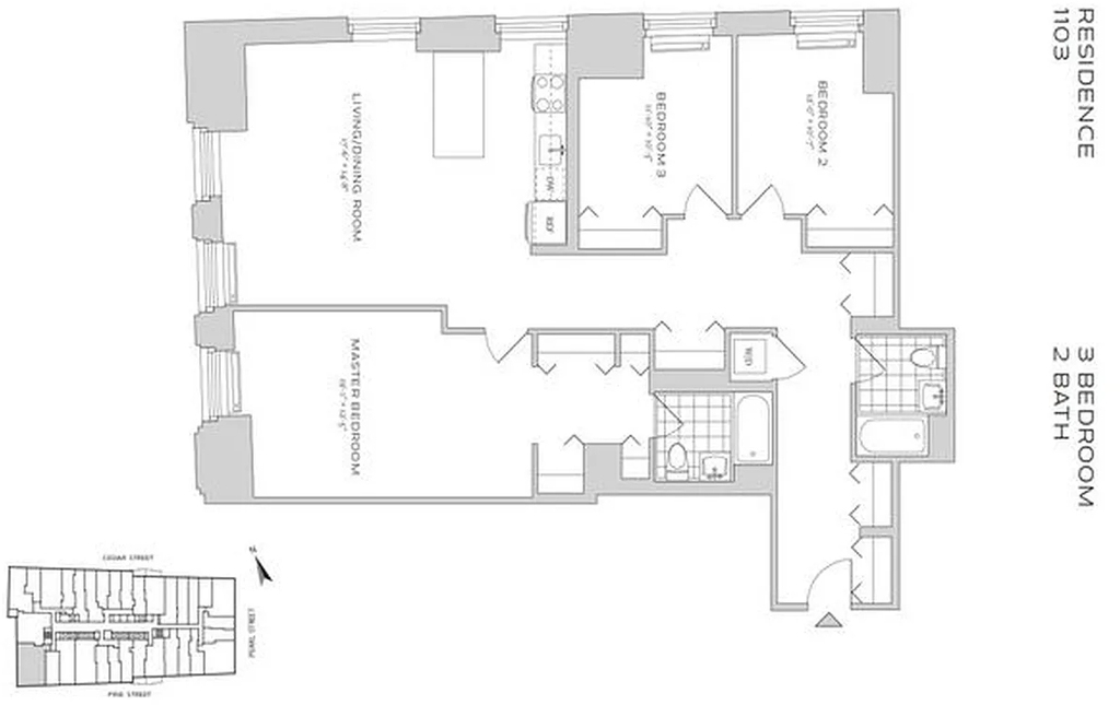 70 Pine Street, Unit 1103 - Photo 10