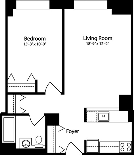 400 West 37th Street, Unit 10v - Photo 4