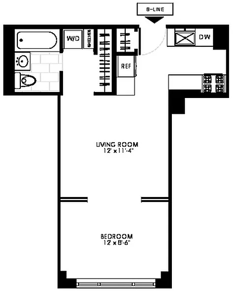 Junior 1 Bed West 97th Street - Photo 5