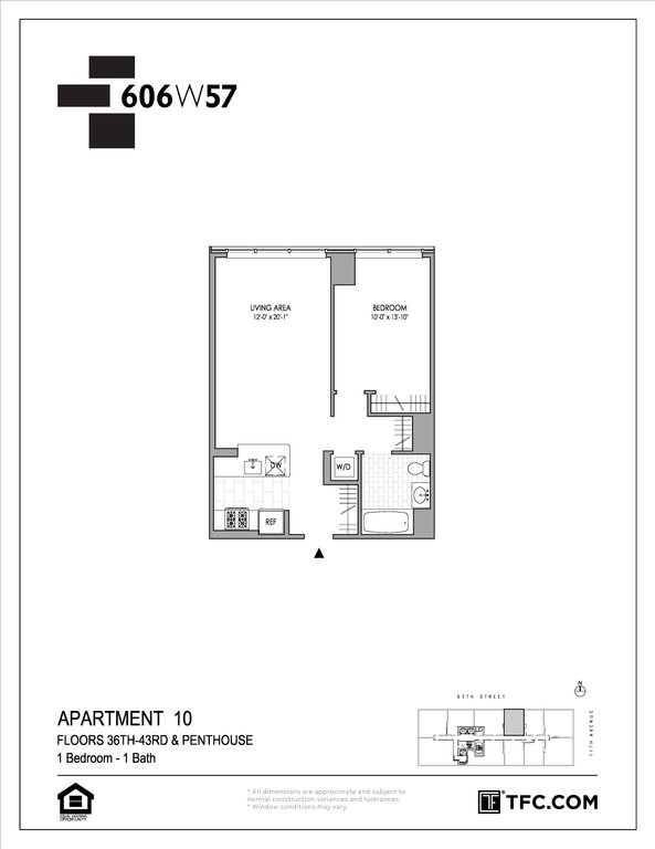 Copy of 606 West 57th Street, Unit 3610 - Photo 5
