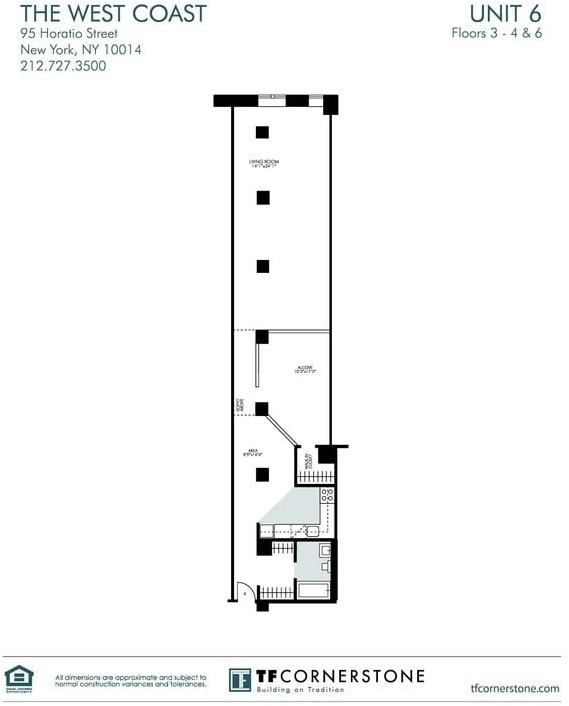 Copy of 95-97 Horatio Street, Unit 606 - Photo 4