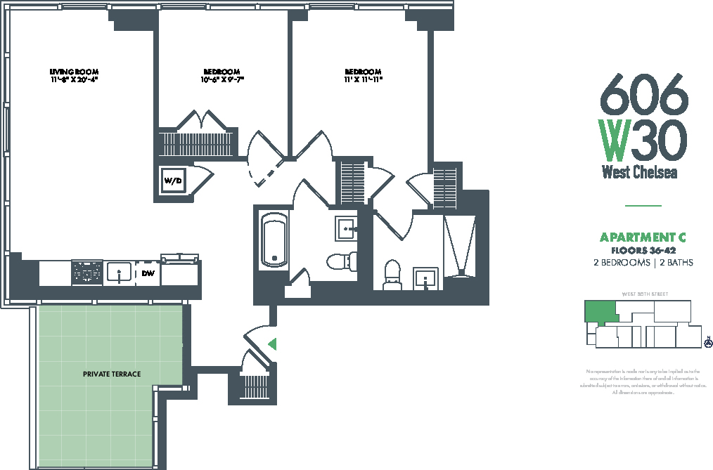 606 West 30th Street, Unit 40c - Photo 1