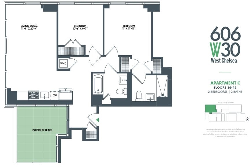 606 West 30th Street, Unit 40c - Photo 0