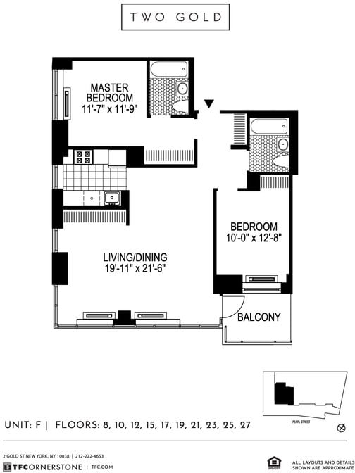 2 Gold Street, Unit 10f - Photo 0