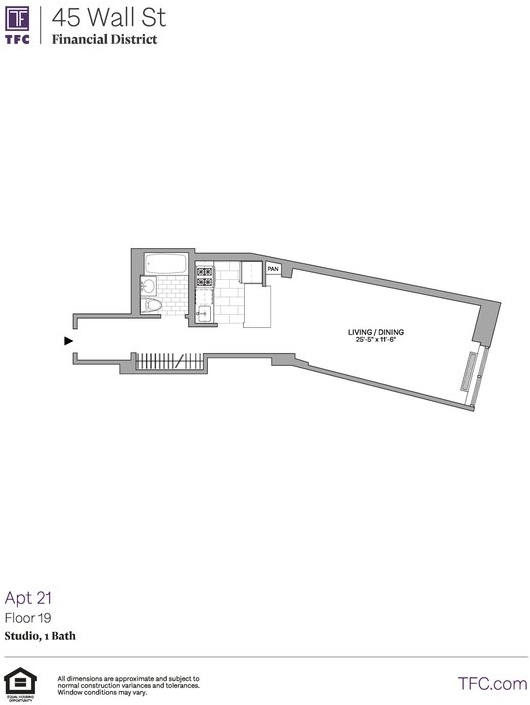 45 Wall Street, Unit 1921 - Photo 16