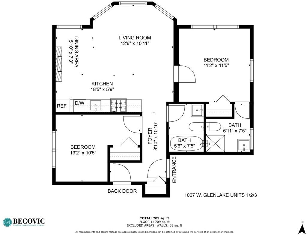 1067 W Glenlake Avenue - Photo 12