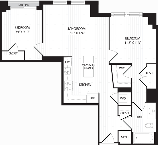 2 Bedrooms, Braddock Road Metro Rental in Washington, DC for $2,750 - Photo 1