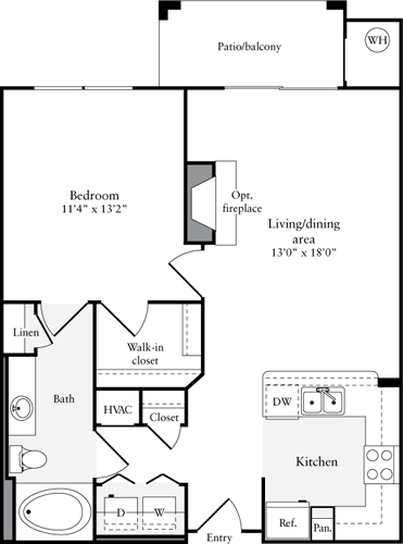 1 Bedroom, Fairfax Rental in Washington, DC for $1,733 - Photo 1