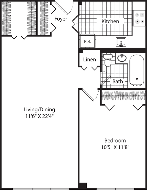 1 Bedroom, Neighborhood Nine Rental in Boston, MA for $2,830 - Photo 1