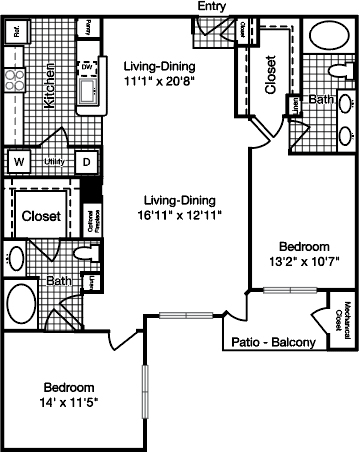 2 Bedrooms, Reserve at Potomac Yard North Rental in Washington, DC for $2,571 - Photo 1