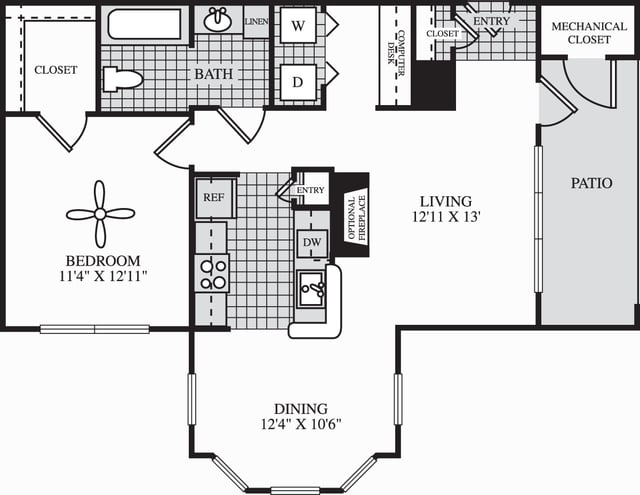 1 Bedroom, Fairfax Rental in Washington, DC for $1,833 - Photo 1