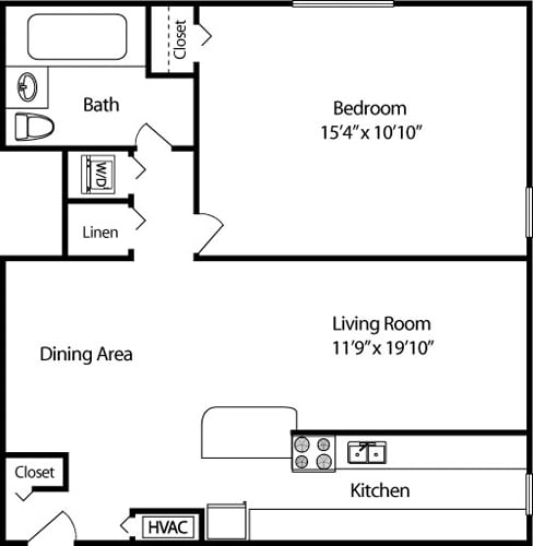1 Bedroom, Lyon Park Rental in Washington, DC for $2,025 - Photo 1