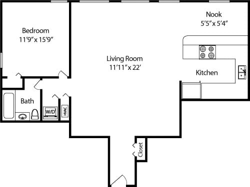 1 Bedroom, Lyon Park Rental in Washington, DC for $2,100 - Photo 1