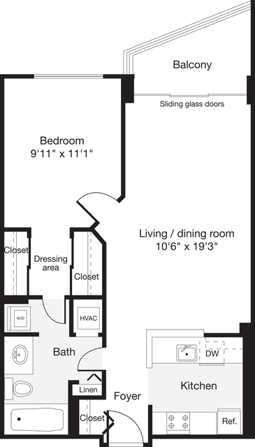 1 Bedroom, Cleveland Park Rental in Washington, DC for $2,396 - Photo 1