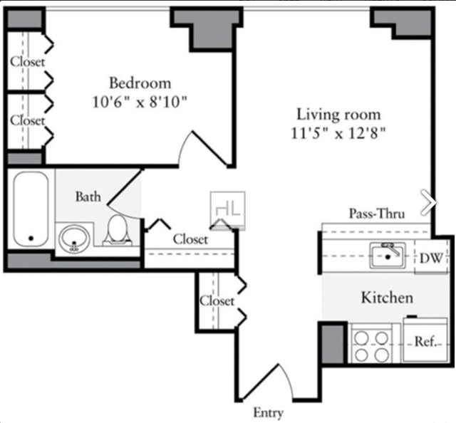 1 Bedroom, Brooklyn Heights Rental in NYC for $3,584 - Photo 1