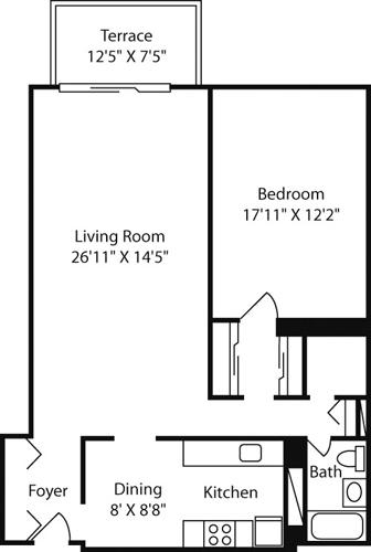 1 Bedroom, Downtown Boston Rental in Boston, MA for $2,915 - Photo 1