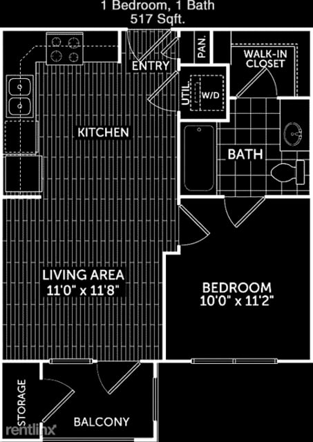 1 Bedroom, Riverside Rental in Austin-Round Rock Metro Area, TX for $1,520 - Photo 1