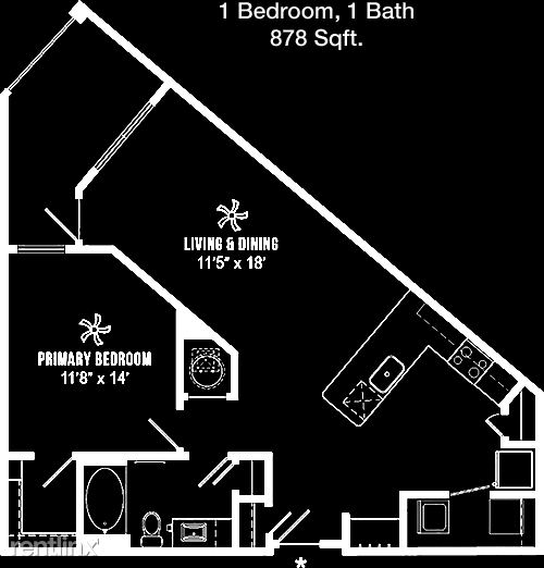 1 Bedroom, Northeast Dallas Rental in Dallas for $1,229 - Photo 1