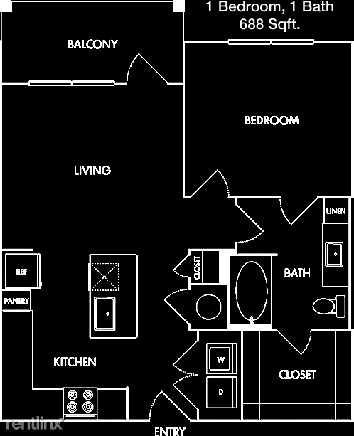 1 Bedroom, Houston Rental in Houston for $1,027 - Photo 1