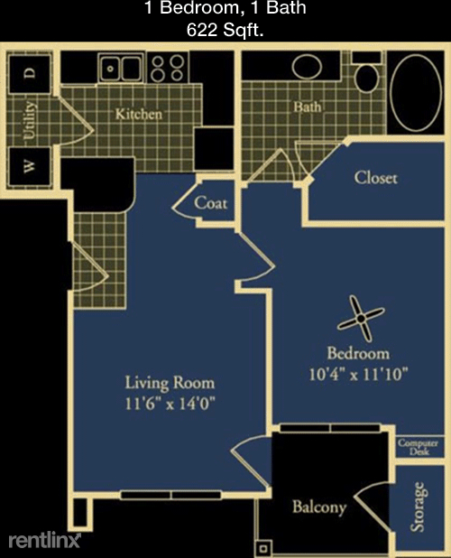 1 Bedroom, Atascocita Shores Rental in Houston for $1,014 - Photo 1