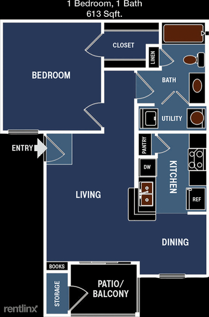 1 Bedroom, Montgomery Rental in Houston for $1,040 - Photo 1
