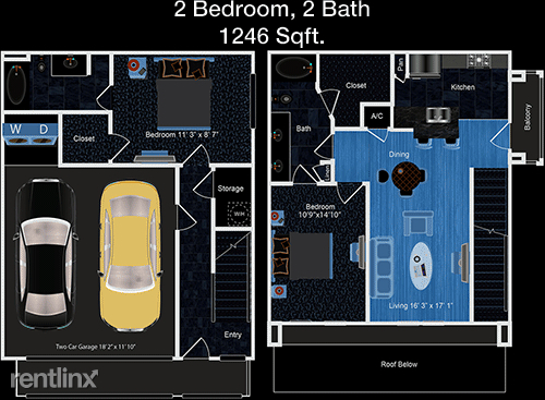 2 Bedrooms, Memorial Ridge Townhome Apts Rental in Houston for $2,079 - Photo 1